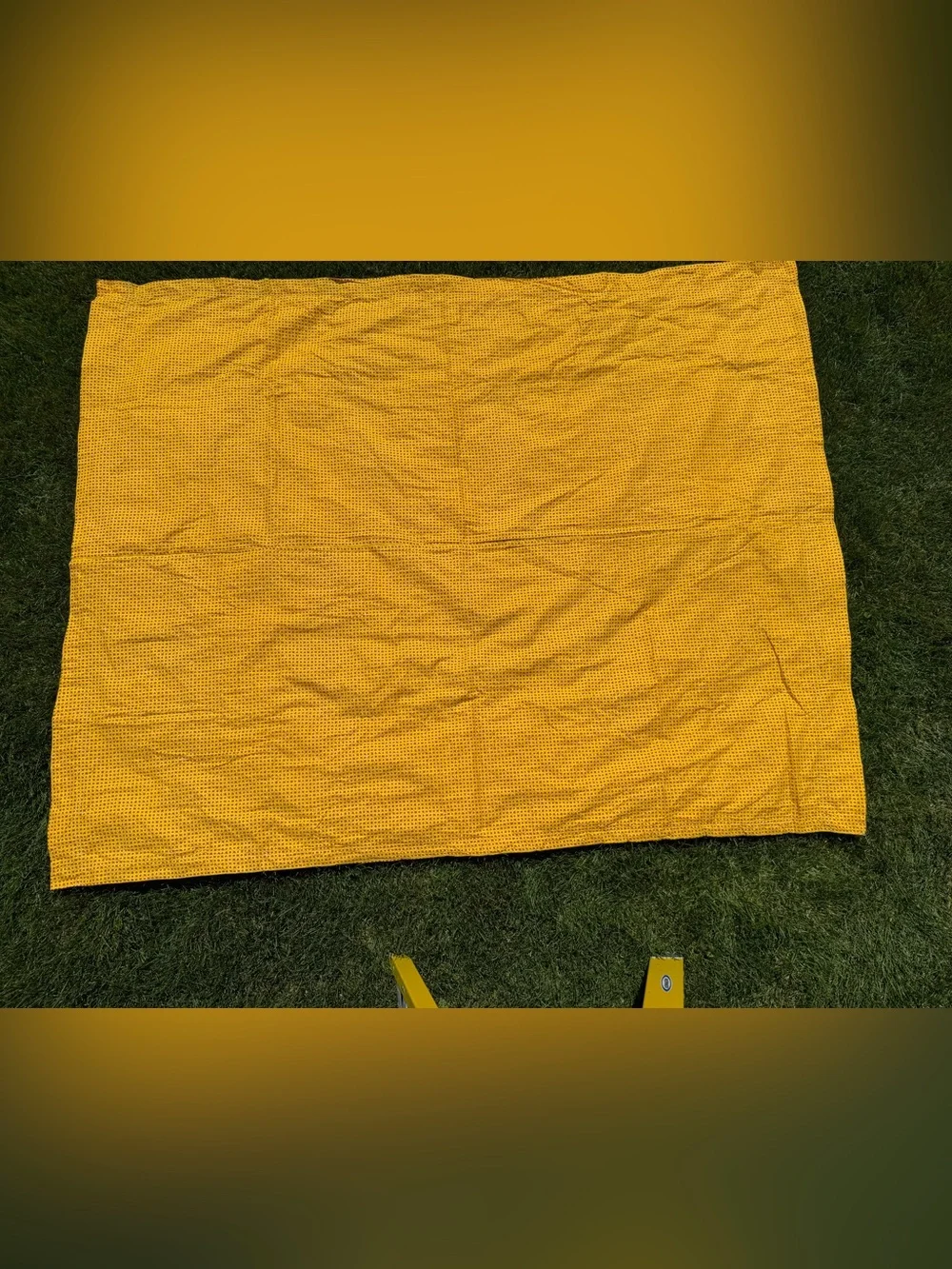 Vintage Hand-Tied Patchwork Cheerful Scrap Quilt Blanket 79” x 64” - Twin Size